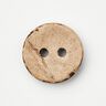 Bouton en noix de coco [Ø 13 mm] – beige/marron foncé,  thumbnail number 1