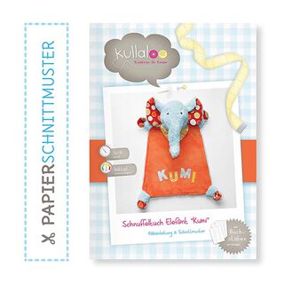 Tutoriel de couture doudou éléphant : Patron en papier "KUMI"  | Kullaloo, 