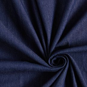 Denim léger extensible recyclé – bleu marine, 