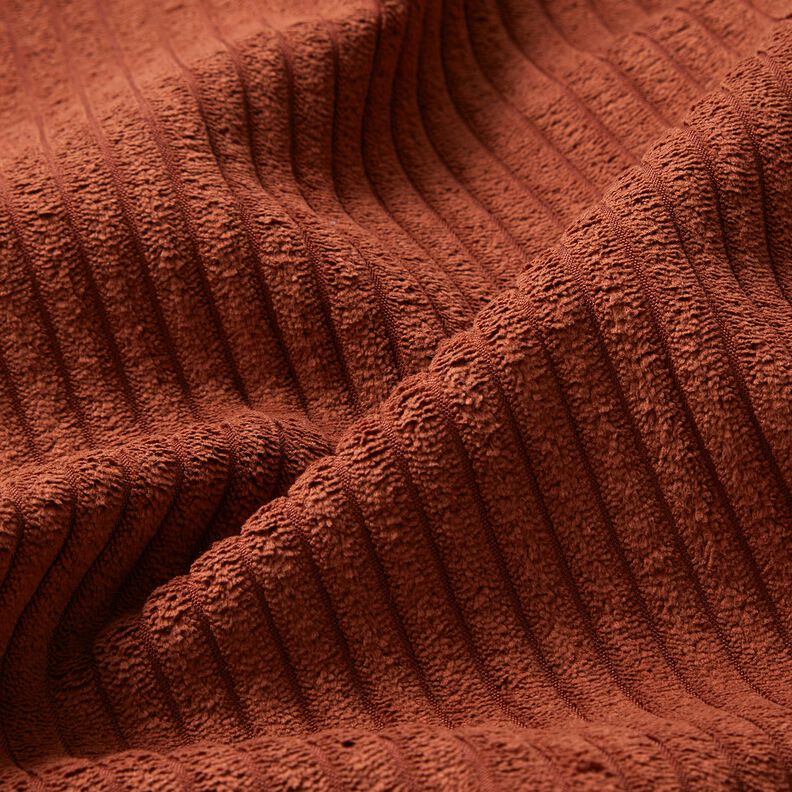 Tissu de revêtement velours côtelé doux – bronze,  image number 3