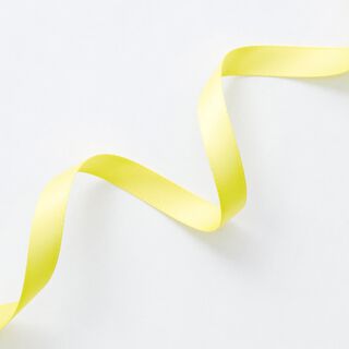 Ruban de satin [9 mm] – jaune citron, 