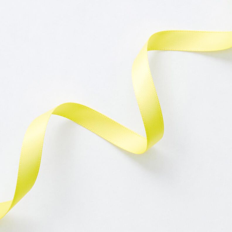 Ruban de satin [9 mm] – jaune citron,  image number 3