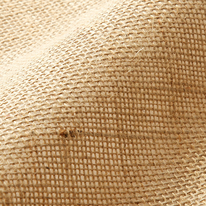 Tissu de décoration Jute Uni 150 cm – beige,  image number 3