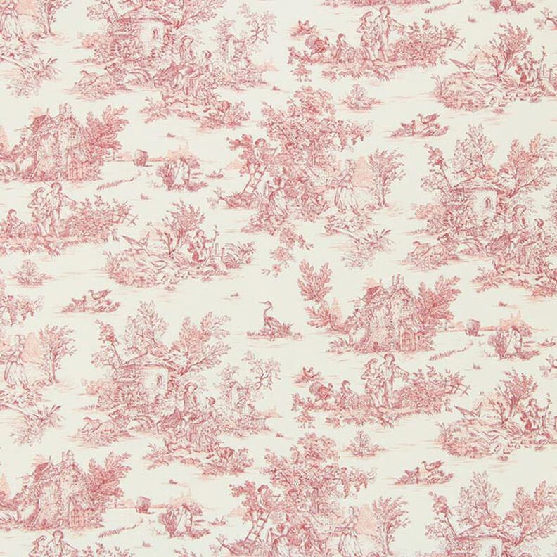 Tissu en coton Mini Pastorale 280 cm – rouge,  image number 1