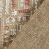 Tissu de décoration Aspect jute Collage de Noël – dune/blanc,  thumbnail number 5