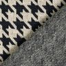 Tissu tricoté pied-de-poule – beige clair/noir,  thumbnail number 5