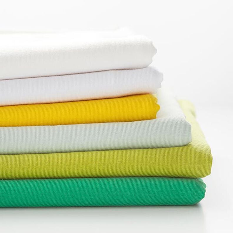 Jersey coton Medium uni – roseau,  image number 4