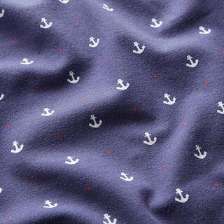 Jersey coton Ancres et points | STENZO – bleu marine/rouge vif, 