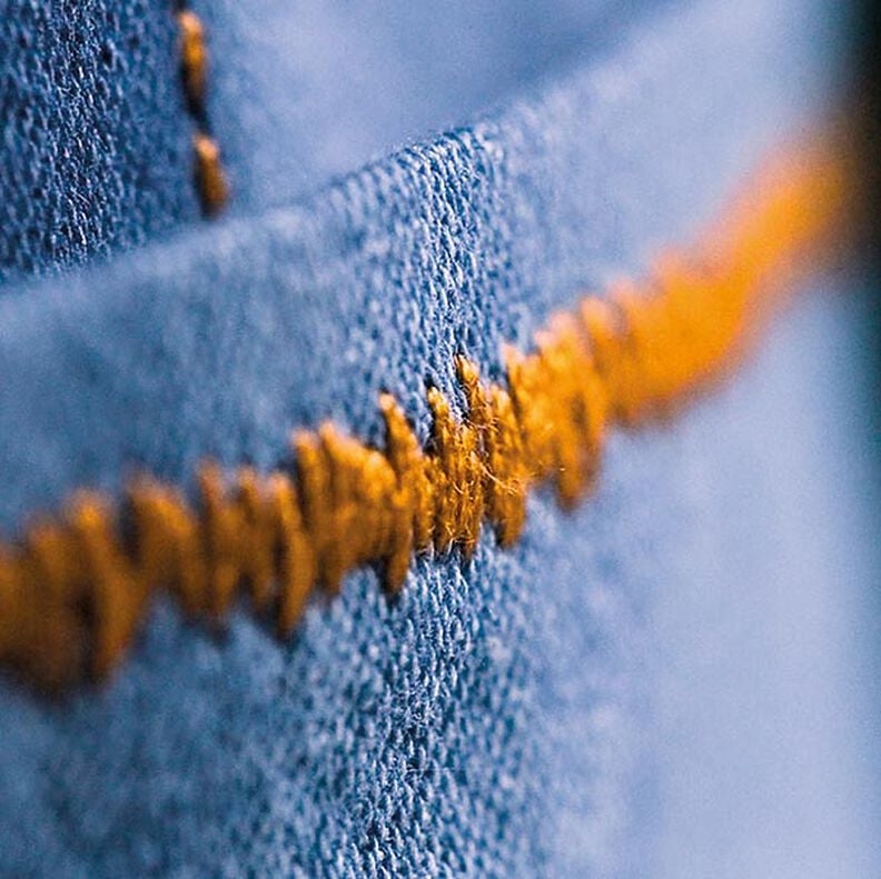 Ensemble de fils à coudre denim avec 5 aiguilles à coudre pour jeans [ 100m | 8 Pièces ] | Gütermann,  image number 7