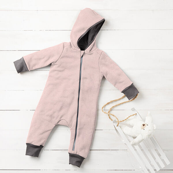 Loden de laine foulé – rosé – Échantillon,  image number 8