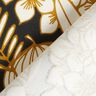 Satin de coton Tropische Blumen – noir,  thumbnail number 4
