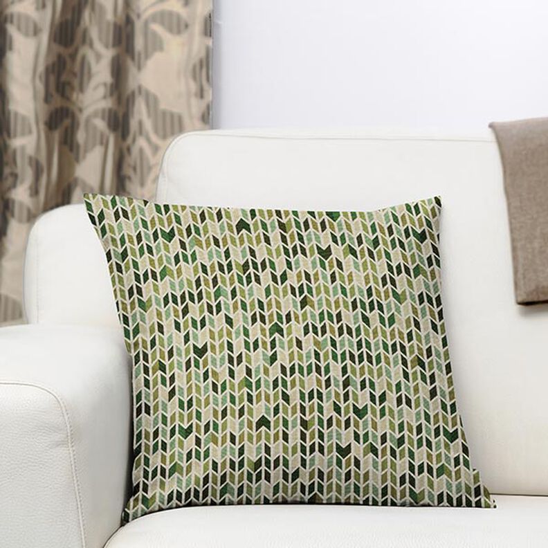 Jacquard Gobelin Zigzag – vert, image number 8