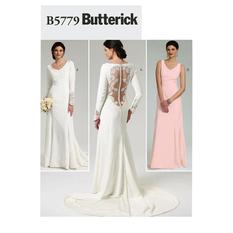 Robe de mariée, Butterick 5779|38 - 46,  image number 1