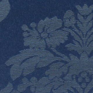 Tissu de décoration Jacquard Damasco 280 cm – bleu roi, 