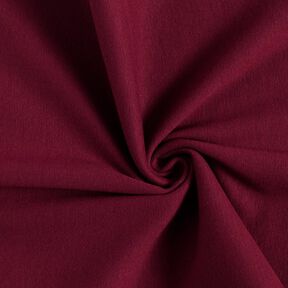 Bord-côte uni – rouge bordeaux, 