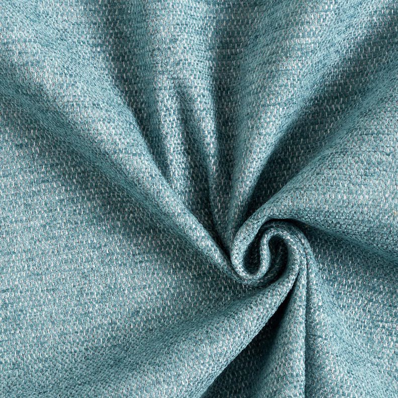 Tissu de revêtement Chenille Chiné – pétrole légère/argent,  image number 1