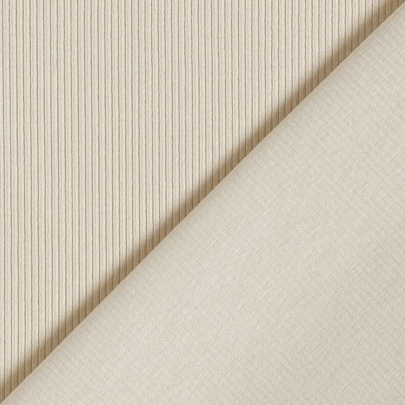 Jersey côtelé côtes 2-1-1-1 fines – nature,  image number 3