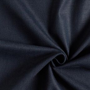 Tissu en lin stretch Mélange – bleu marine, 