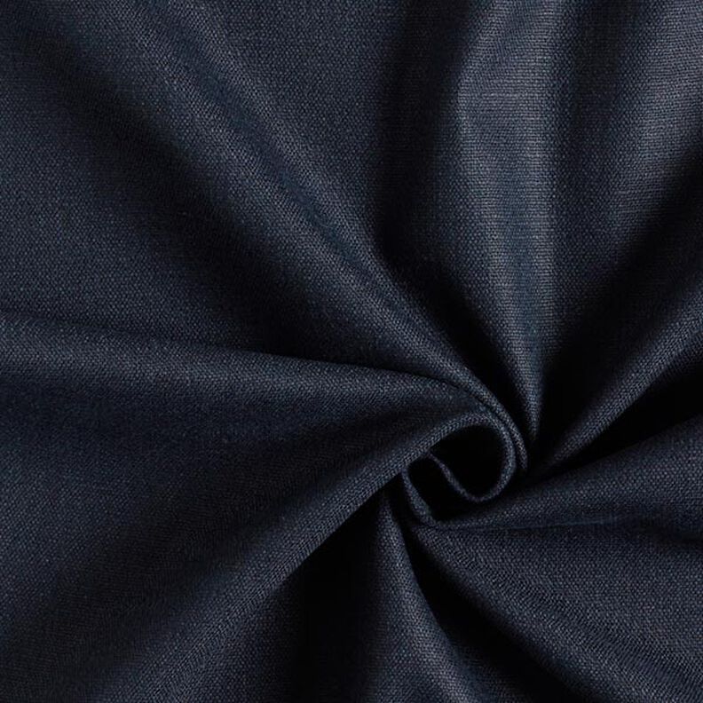 Tissu en lin stretch Mélange – bleu marine,  image number 1