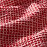 Coton mélangé bouclé structuré – rouge/blanc,  thumbnail number 2