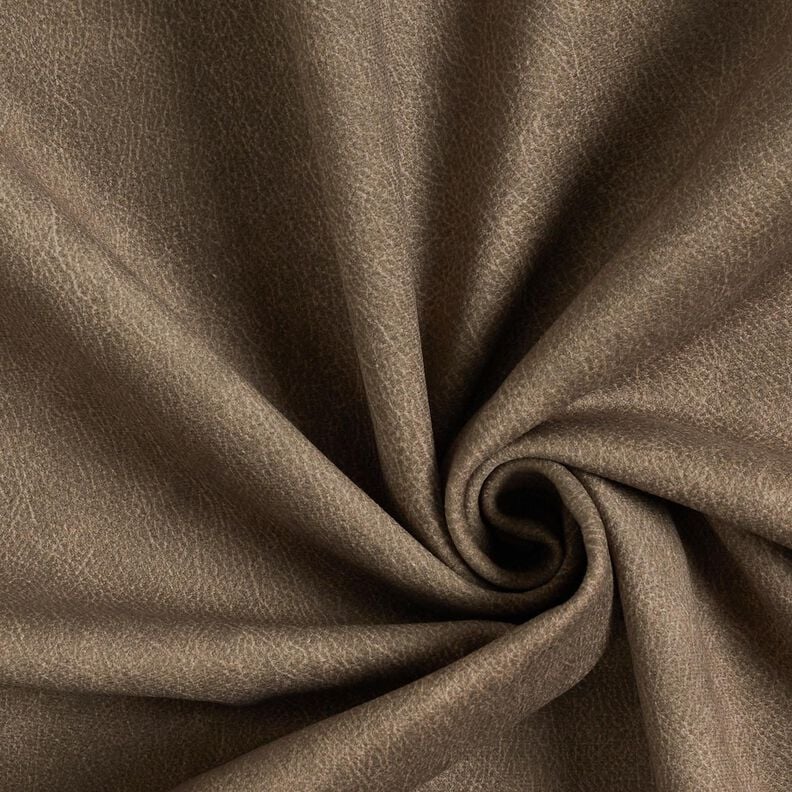 Tissu de revêtement Aspect velours – taupe foncé,  image number 1