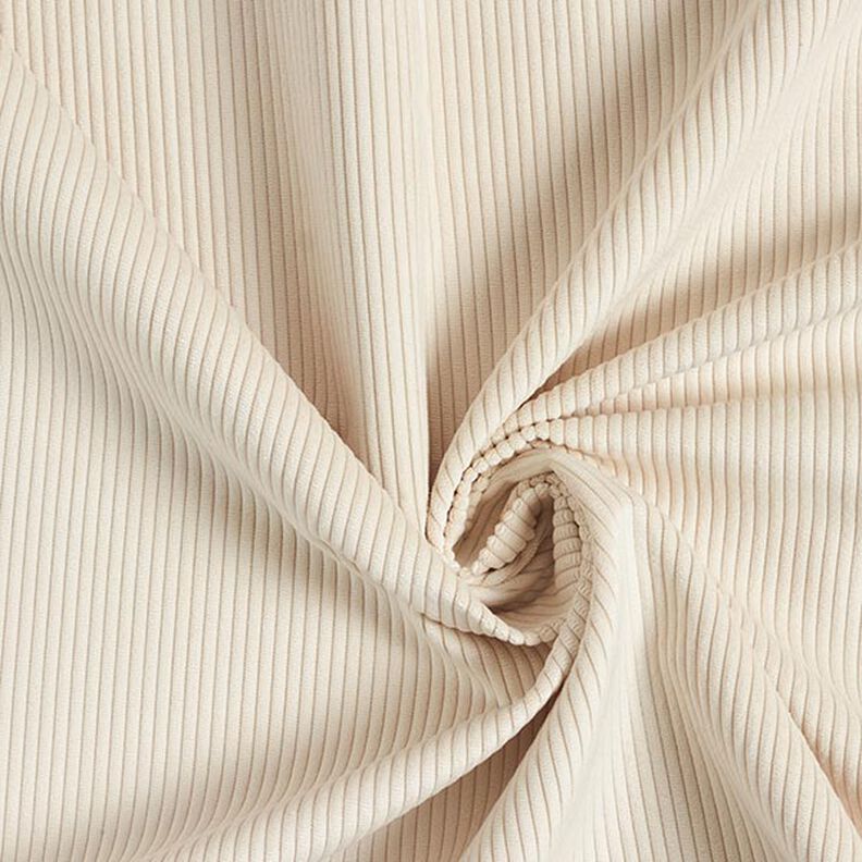 Tissu de revêtement aspect côtelé Fjord – écru,  image number 1