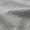 Tissu pour chemise avec petites boîtes – noir/blanc,  thumbnail number 2