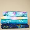 Jersey coton Dragon arc-en-ciel aspect denim | Glitzerpüppi – bleu noir/indigo,  thumbnail number 5