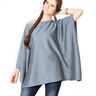 Satin microfibre – gris bleu,  thumbnail number 7