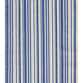 Extérieur Tissu pour chaise longue Rayures verticales 44 cm – indigo/beige, 