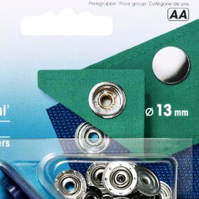 Mini boutons-pression sport [Ø 13 mm] - argent métalliqueé| Prym, 