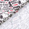 Popeline coton tissu sous licence Snoopy graffiti | Peanuts ™ – blanc,  thumbnail number 4