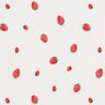 GOTS Jersey coton Fraises aquarelle Impression numérique – ivoire,  thumbnail number 1