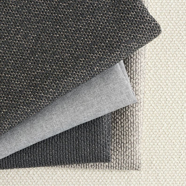 Tissu d’extérieur Aspect bouclé – crème,  image number 5
