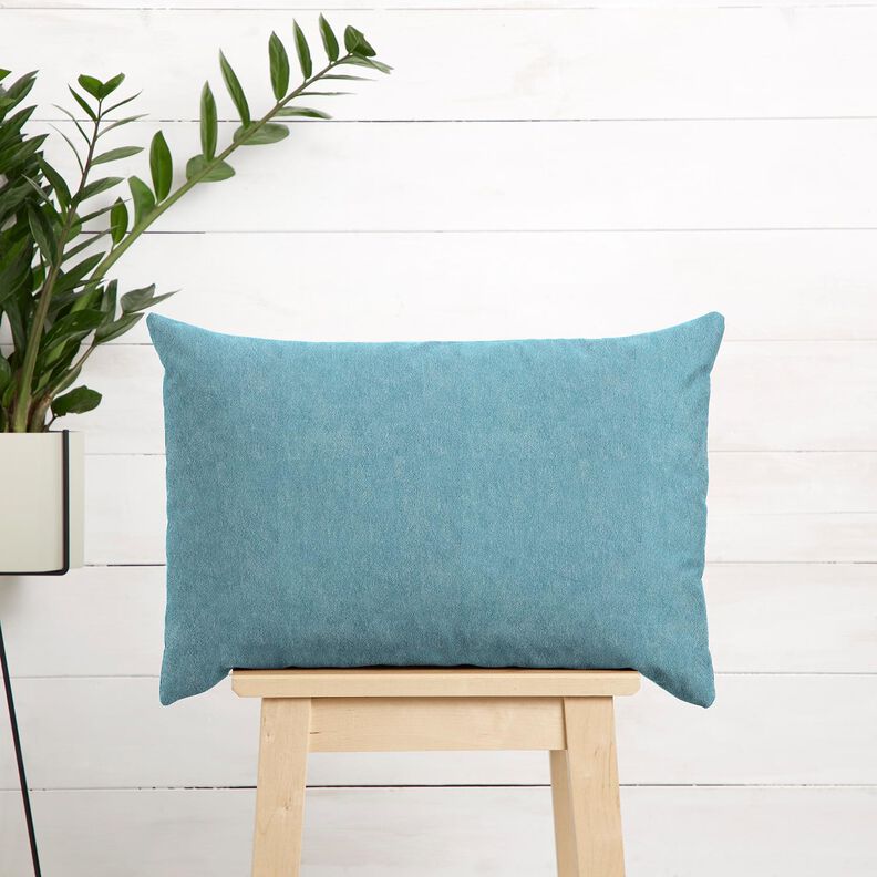 Tissu éponge Stretch Uni – bleu clair,  image number 6