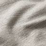 Tissu de capitonnage structure grossière – gris clair | Reste 80cm,  thumbnail number 2