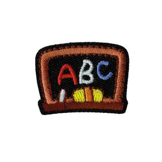 Application tableau [ 3 x 3 cm ] – noir/marron clair, 