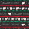 French Terry Sweat d’été Määährry Christmas | Glitzerpüppi – noir/chili,  thumbnail number 1