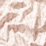 Popeline coton Branches de feuilles – blanc/or rose,  thumbnail number 2