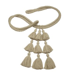 Embrasse avec pompons [75cm] – anémone, 
