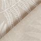 Tissu de décoration Semi-panama feuilles de fougère en filigrane – nature/blanc,  thumbnail number 5