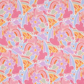 French Terry Sweat d’été le monde de la licorne arc-en-ciel Impression numérique | by Poppy –, 