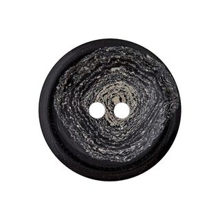 Bouton polyester/chanvre 2 trous Recyclé, 