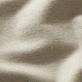 Tissu de décoration Canvas Mélange lin – beige/nature, 