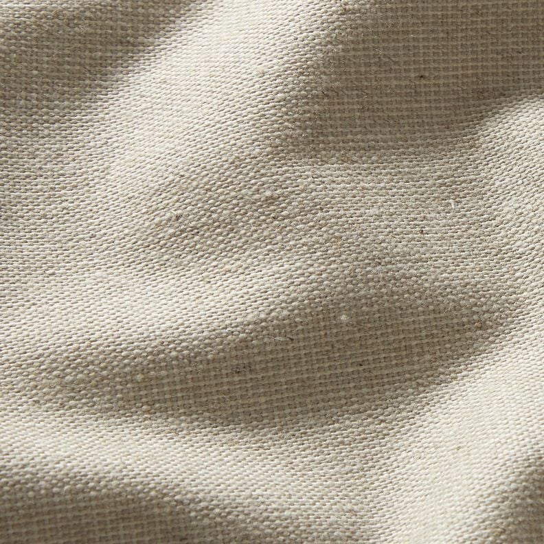Tissu de décoration Canvas Mélange lin – beige/nature,  image number 2