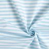 Tissu en coton Cretonne rayures décontractées – bleu clair/blanc,  thumbnail number 3