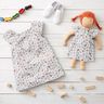 Tissu double gaze de coton Écureuil et souris – blanc,  thumbnail number 5
