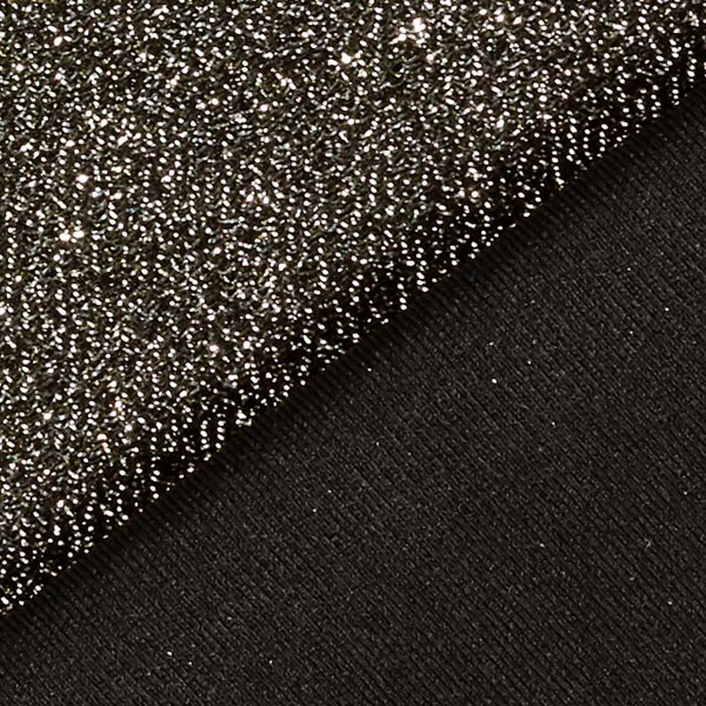 Jersey scintillement Lametta Glamour – noir,  image number 3