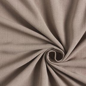 Viscose et lin doux – taupe, 
