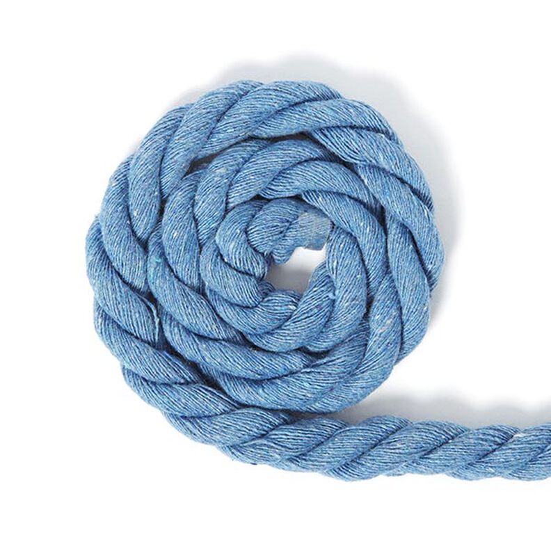 Cordon en coton [Ø 14 mm] 14 - bleu-gris,  image number 1